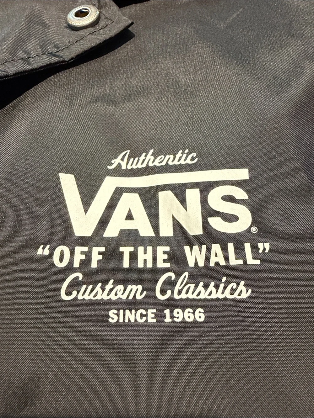 Vans lightweight coach